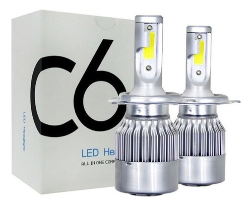 C6 Faro H4 Led Coche Led Faro H11 H3 Luz Antiniebla H7 9012