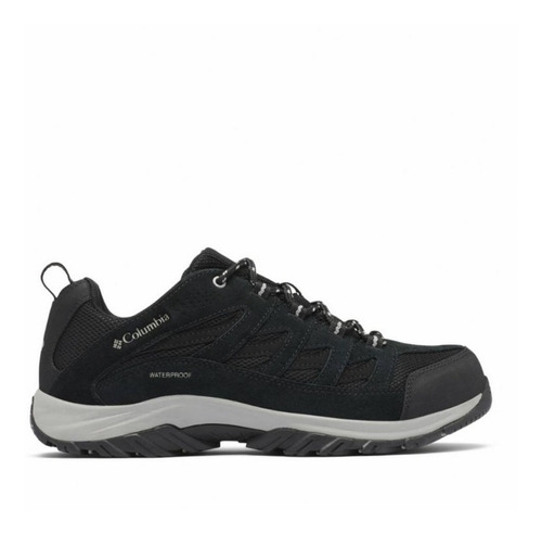 Zapatilla Columbia Crestwood Waterproof Negro Hombre Trekkin