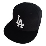 Gorra Los Angeles Visera Plana Bordada Snapback Mujer Hombre