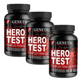 3 Hero Test Genetic Masa Muscular Y Testosterona 3 Meses