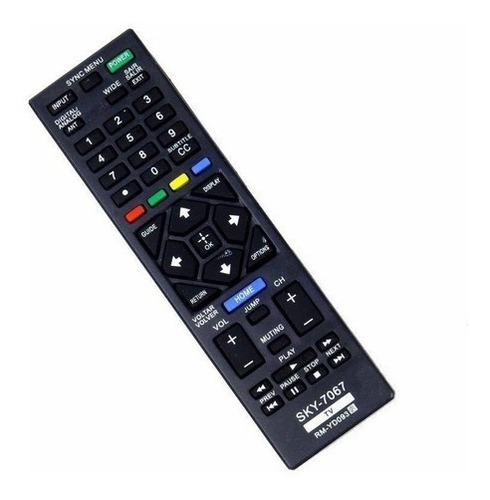 Controle Remoto Para Tv Sony Bravia Kdl-40r477b/ Kdl-40r485a