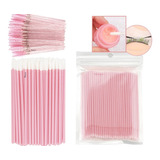 100 Microbrush + 50 Lip Brush + 50cepillos Para Pestañas 