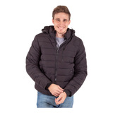 Rompeviento Hombre Campera Liviana Anorak Combinado Capucha 