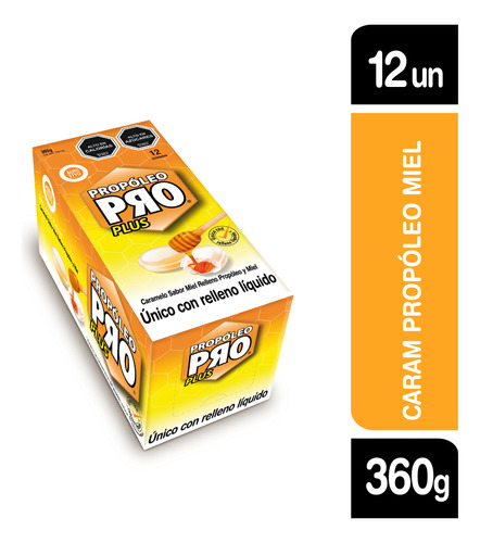 Pack 12 Propóleo Pro Forte Miel 30gr