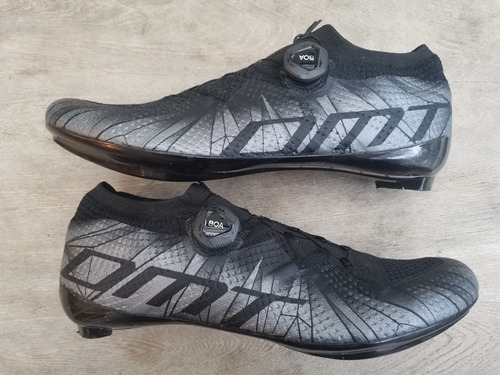 Zapatillas Ciclismo, Dmt, Kr1, Black/black Reflective, 45,5