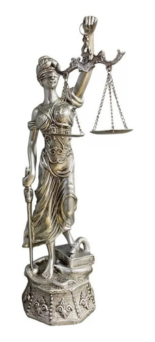 Figura Decorativa Dama De La Justicia  - S4496