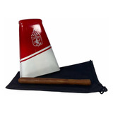 Campana Salsera America  Tono Bajo 21 Cm Con Palo Y Funda