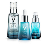 Kit Facial Vichy Mineral 89 Booster + Probiotic + Ojos