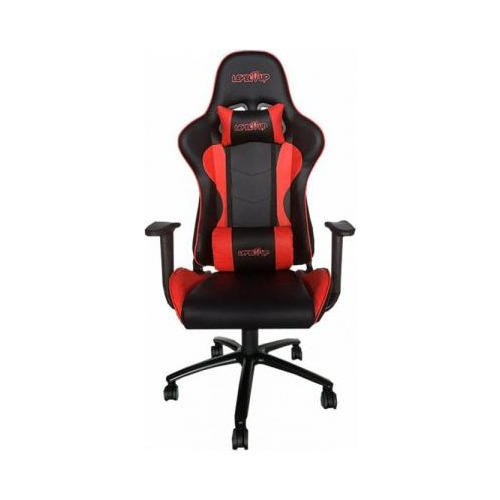 Silla Gamer Level Up Ares Para Reclinable Negra Y Roja