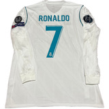 Jersey Real Madrid Cr7 Ronaldo 07/18 Versión Retro Local Ml