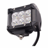 Faro Auxiliar De 6 Led 18w 12v-24v Camioneta 4x4 Cuatri Moto