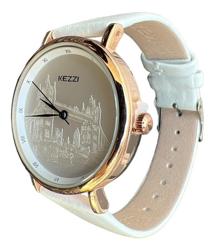 Reloj De Pulsera Análogo De Mujer Reloj Kezzi Casual Elegant