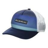 Gorra Trucker Juvenil Quiksilver Emu Coop Snapback Para Niño