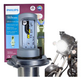 Lâmpada Led Philips Ultinon Moto H4 6000k 12v 9w +130% Luz