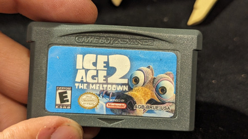 Videojuego Game Boy Advance La Era Del Hielo 2