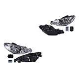 Kit Faros Delanteros Liso Peugeot 206 03/09