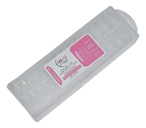 Caja De 240 Soft Gel Tips Soak Off Matte - Dream Nails