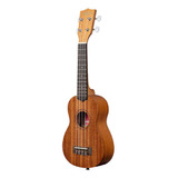 Ukulele Kala Satin Mahogany Ka-15 Soprano - Ka-15s Cor Marrom