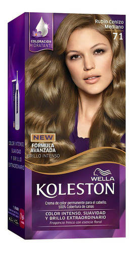  Koleston Tintura Permanente 466 Borgoña Intenso 50 G / Ml Tono Rubio Cenizo Mediano 71