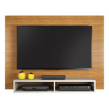 Mueble Para Tv De Hasta 49 Pulgadas Panel Flotante C/repisa