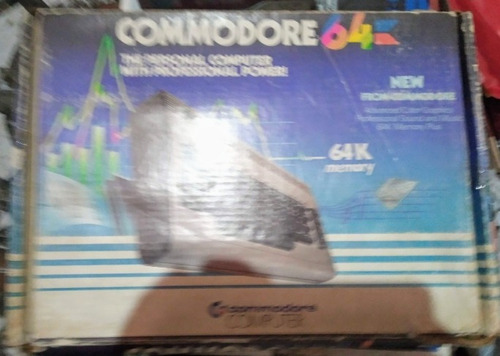 Commodore 64 Original  Americana Con Caja Y Manual!!!
