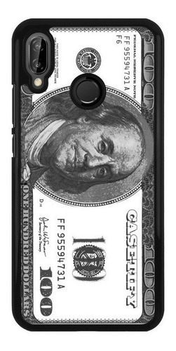 Funda Protector Para Huawei Diseño Billete Dolares 100 N