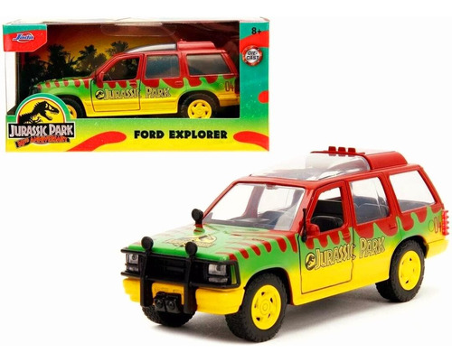 Ford Explorer Jurassic Park 1:32 Jada Colección