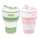 Cltein Tazas Plegables Para Cafe, Tamano De Bolsillo Y Taza