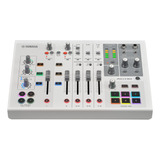 Mesa De Som Yamaha Ag08 W Streaming / Interface Branco