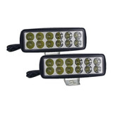 Par  Exploradoras  Lineal 12 Led 7200 Lm Moto O Carro