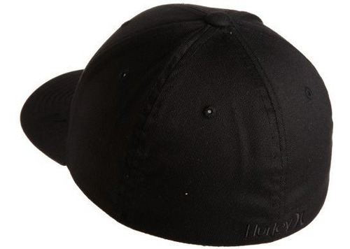 Hurley Sombrero Negro Flexfit One And Only Para Hombres
