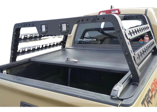 Roll Bar Chico Con Led Hj Para Hilux 2013-2024