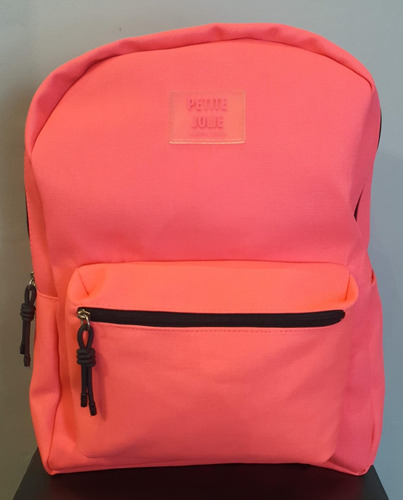 Mochila Petite Jolie Pj10984 Adulto De Lona Neon