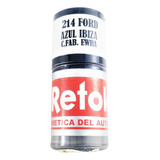 Pintura Retok Ford Azul Ibiza Cod. De Fab. Sz S7 9ds 9dsewha