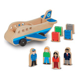 Avión De Madera Infantil. Avioncito Infantil  Montessori