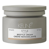 Style Restyle Cream Keune 125ml Modela E Remodela O Cabelo