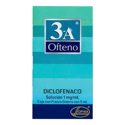 Solución Oftálmica Con Gotero Al 1MG\u002FML 3-a Ofteno | Meses sin interés