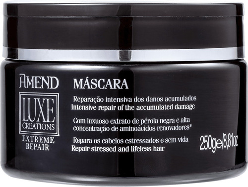 Máscara Amend Luxe Creations Extreme Repair 250g