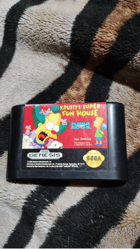 Krusty's Súper Fun House Sega Original