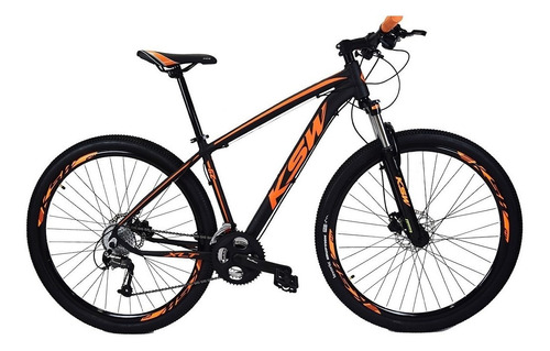 Bicicleta Aro 29 Ksw Xlt 27v Altus M2000 + Trava + Hidraulic