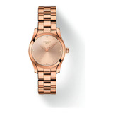 Reloj Tissot T-wave Rose Diamond Rapido Boleta Color De La Correa Oro Rose