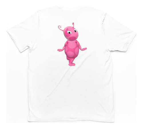 Playera Blanca De Yorikua Backyardigans