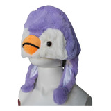 Touca Gorro Animal Pelúcia Infantil Bichinho Inverno Frio