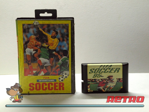 Cartucho Sega Fifa 95 Box P/ Megadrive Genesis