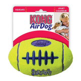 Kong Pelota Airdog Squeaker Football Grande Juquete Perro Color Amarillo