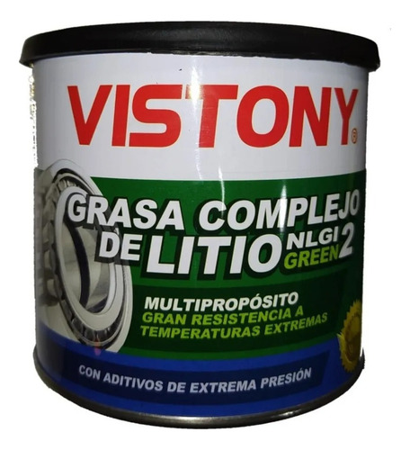 Grasa Rodamientos Alta Temperatura Con Litio Vistony 453 Grs