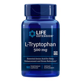 L Triptofano Tryptophan 500mg (90 Vcaps) Life Extension