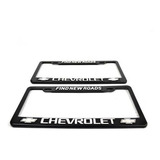 Porta Placas Chevrolet Aveo Onix Tracker Cavalier Beat 2pzs
