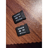 Targeta De Memoria M2 Sandisk 512mb,precio Por Las Dos Junta