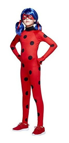 Disfraz Talla Small (4-6) Para Niña De Miraculous Ladybug